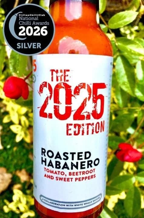 Chilisaus.be - The 2025 Edition - Roasted Habanero (Heat Level 7)