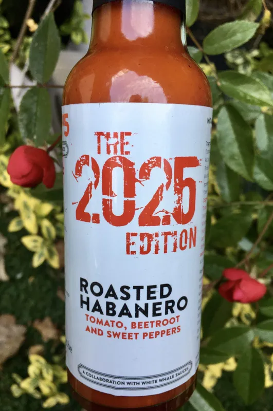Chilisaus.be - The 2025 Edition - ROASTED HABANERO (Heat Level 7)
