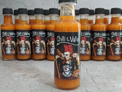 Chilli of the Valley - The Drunken Marksman - Carolina Reaper & Whisky (Heat Level 10)