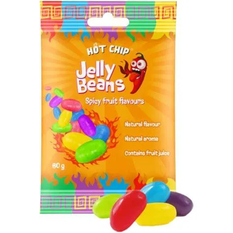 Jelly Beans - Spicy Fruit Flavours (Mild Heat) 60g