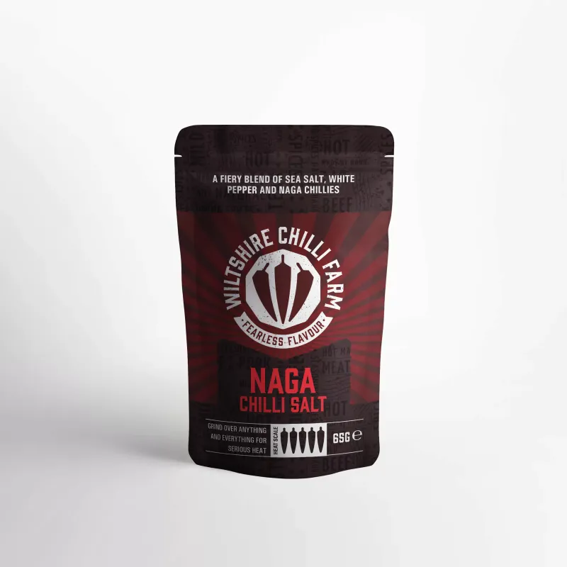 Naga Chili Salt - (Heat Level 9)
