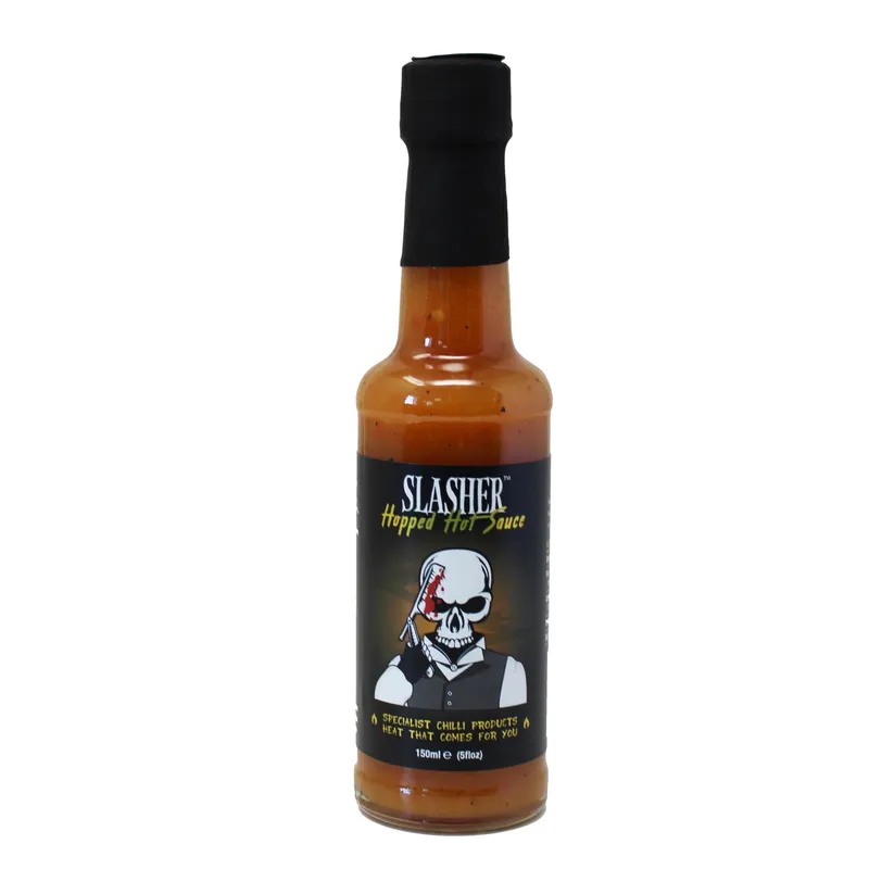 "Slasher" - Scotch Bonnet, Pineapple & Beer Hot Sauce (Heat Level 5)